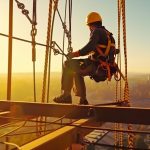 Generative AI, hanging wires, scaffolding assembly, and construc